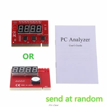 Компьютерный анализ PCI открытка материнская плата светодиодный 4-разрядный диагностический Тесты ПК анализатор сети Набор инструментов для ремонта