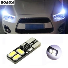 BOAOSI 1x T10 LED Auto Lamp Light bulbs with Projector Lens For Mitsubishi asx lancer 10 outlander 2013 pajero l200 Expo