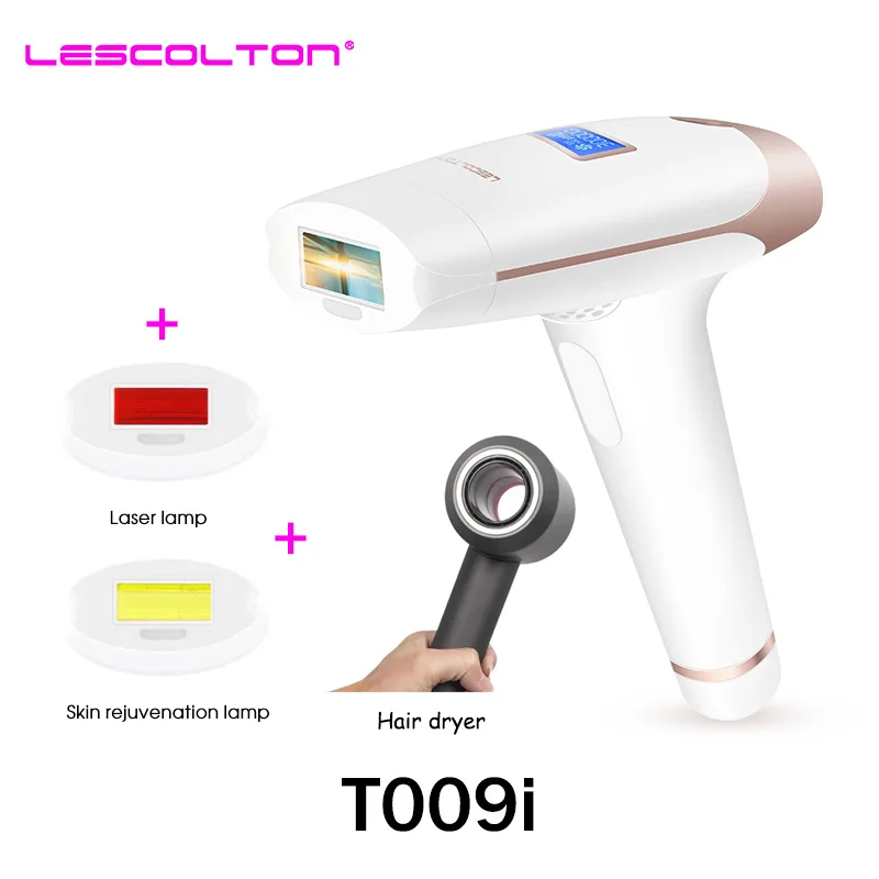 Lescolton IPL эпилятор, постоянное лазерное удаление волос, ЖК-дисплей, импульсы, depilador, лазерный Триммер бикини, фотоэпилятор