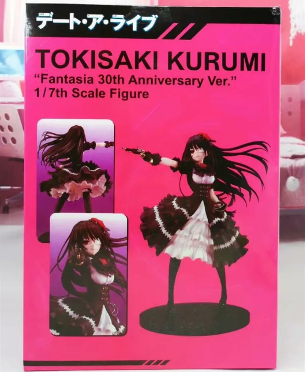 Date A живой кошмар Куруми Тихая фигурку Fantasia 30th Юбилей Тсунако PVC Моделя с хорошим