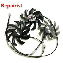 3 pçs/set R9-290X R9-280X gpu vga cooler fã da placa gráfica para safira r9 270x/280x/290/290x VAPOR-X oc de refrigeração da placa vídeo tóxico