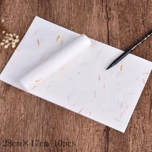 10 шт./лот для детей школьные принадлежности Винтаж китайский Стиль милый цветок записи Бумага письмо конверты комплект