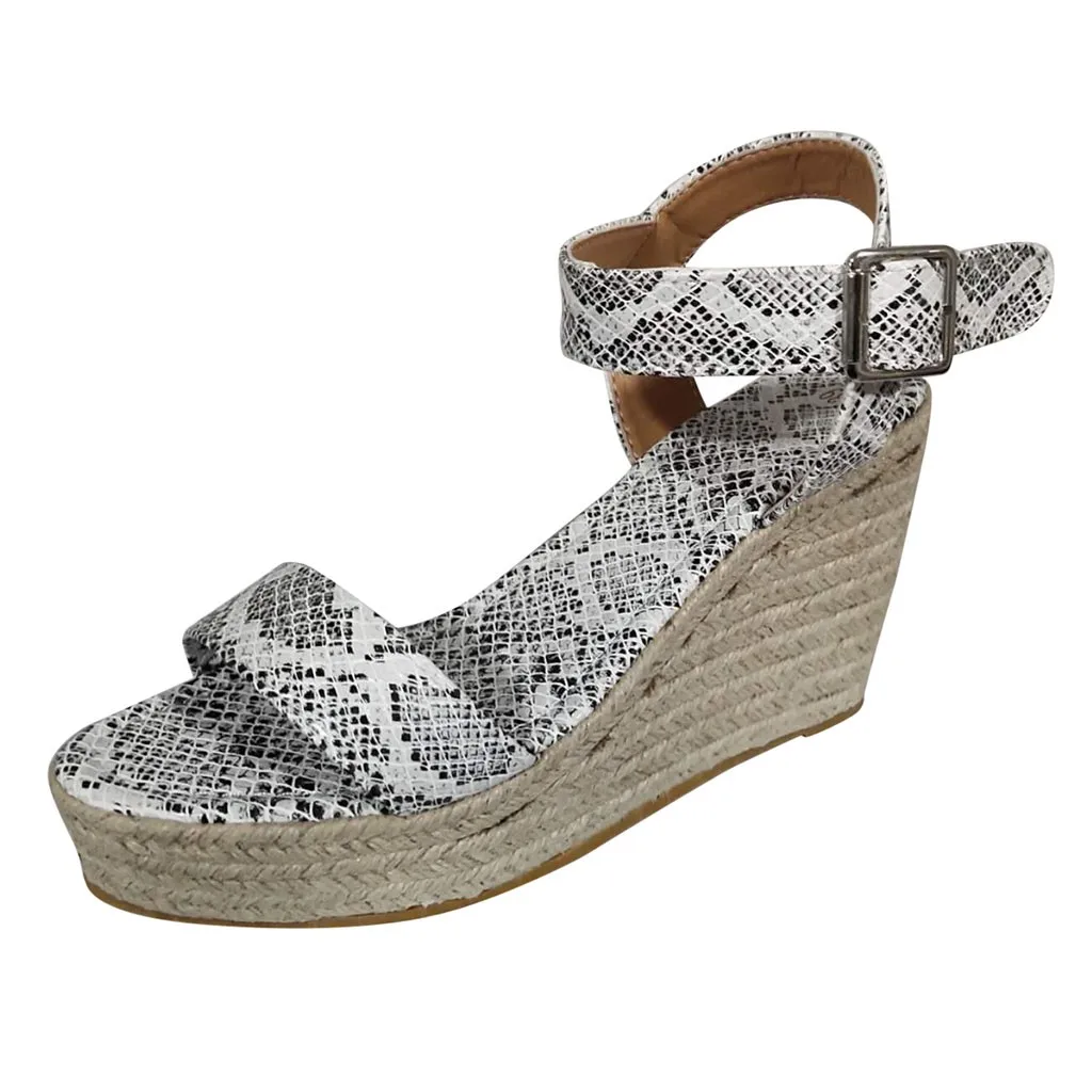 

Women Sandals High Heels 2019 New Summer Fashion Gladiator Wedges Shoes Woman Slides Open Toe Sandals Mujer Sandalias