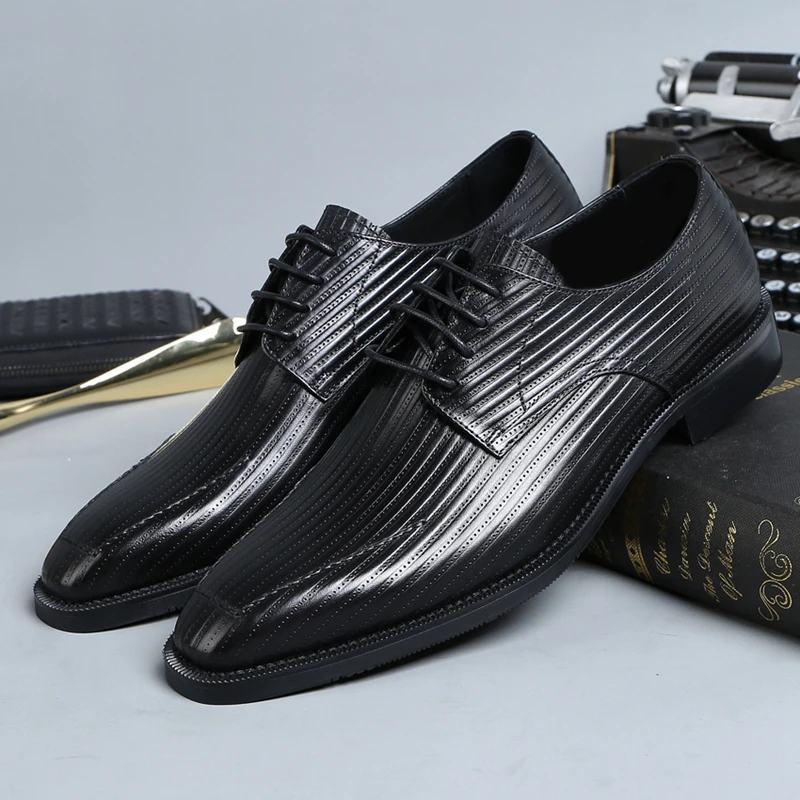 zapatos de vestir punta cuadrada