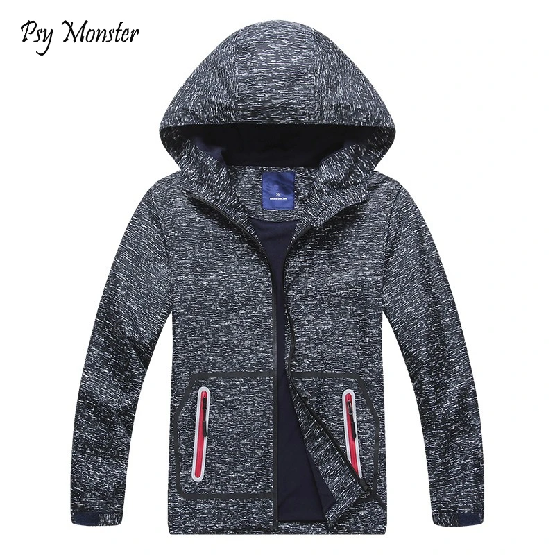 Children Polar Fleece Jackets Autumn Teenager Outerwear Coat Sporty