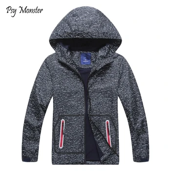 

Children Polar Fleece Jackets Autumn Teenager Outerwear Coat Sporty Kids Clothes Waterproof Windbreaker Boys Tops For 3-12T