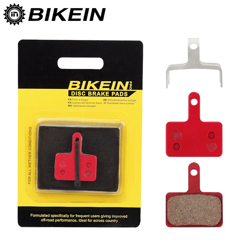 

BIKEIN 4 Pairs MTB Bike Ceramics Disc Brake Pad For Shimano M375 M395 M416 M445 M446 M485 M495 M515 M525 Tektro Orion Auriga Pro
