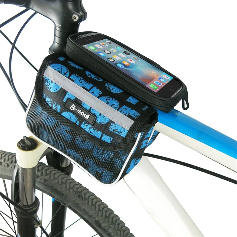 Best Bicycle Bag Rainproof Touch Screen Phone Top Tube Bag MTB Road Bike Frame Front Saddle Bag & Pannier Bike Accessories 21 Best Bicycle Bag Rainproof Touch Screen Phone Top Tube Bag MTB Road Bike Frame Front Saddle Bag & Pannier Bike Accessories 21