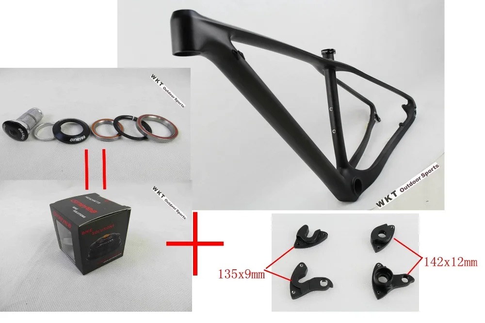 

142x12mm rear axle! 2014 Newest carbon frames MTB 29, carbon 29er MTB frame,include headset and both 135x9mm,142x12mm hangers