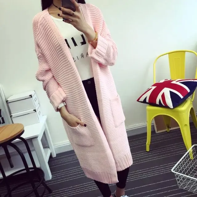 8 long cardigan