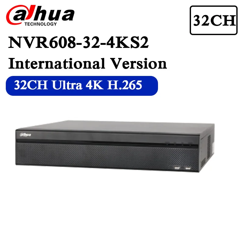

Free shipping 32 Channel Ultra 4K H.265 Network Video Recorder NVR608-32-4KS2 with logo