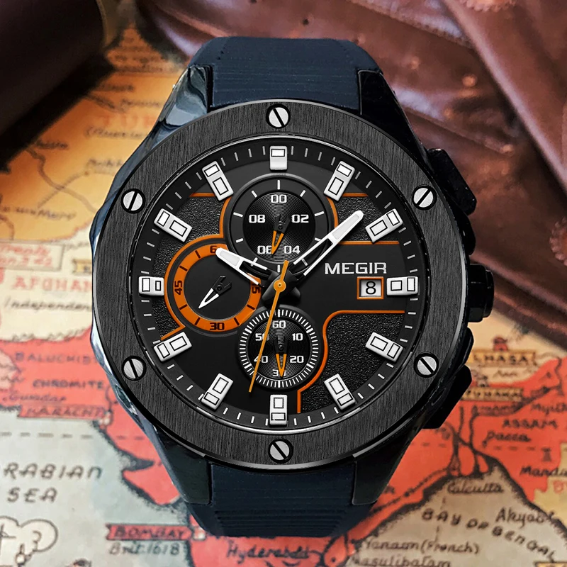 mens watches with stopwatch feature