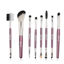 2019 8pcs/1 Set Makeup Brushes Set Lip Contour Eyeshadow Concealer Blush Powder Brush Eyebrow Eyelash Comb Cosmetic Tools