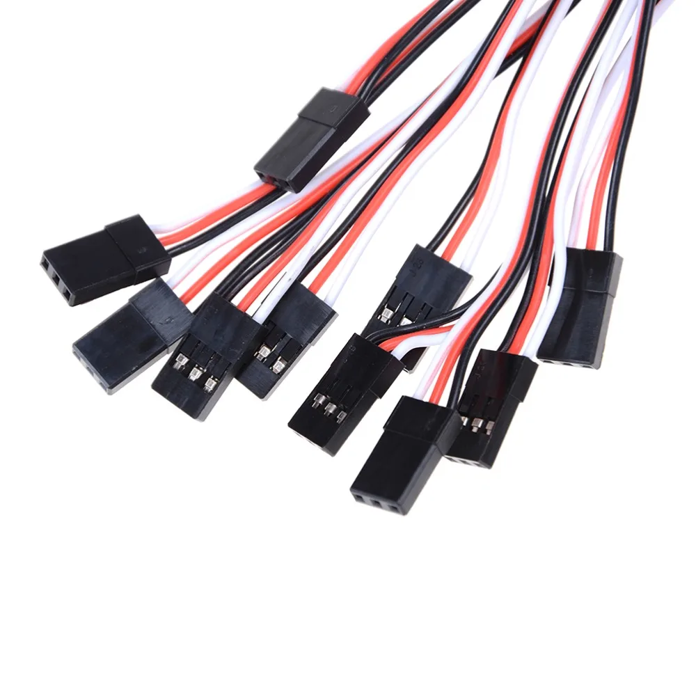 New-10Pcs-500mm-Extension-Male-to-Female-Servo-Wire-Lead-Cable-For-RC-Futaba-JR-50cm (4)