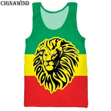 Летний Топы корректирующие рэгги Боб Марли жилет для мужчин/для женщин 3D печати Вязаные жилеты для повседневное Harajuku стиль Бодибилдинг