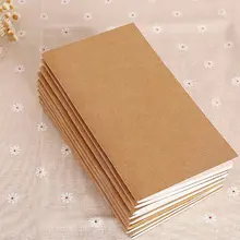 Recambio de cuaderno de cuero Yiwi, cuatro planificadores de cuaderno de bocetos con núcleo interno, tamaño especial, diario de viaje, recargas, inserto