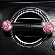 Автомобильный ароматизатор для украшения интерьера автомобиля, автомобильные воздушные металлические стразы декоративный освежитель ароматизатор для ароматизатора# P6