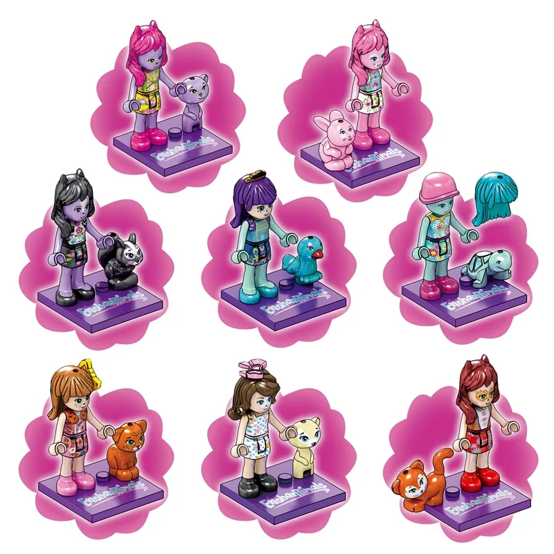 

Super Heroes Princess Girl White Snow Tinker Bell Anna Elsa Bricks Collection Building Blocks Children Gift Toys SY6592-6599