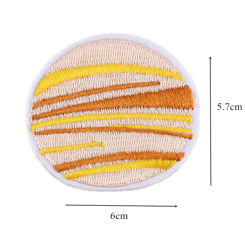 16 шт Смешанная планета, звезды вышитые патчи Сатурн пространство сшить термоклейкий значок для заклепки для джинсов шляпа аппликации DIY наклейка ручной работы
