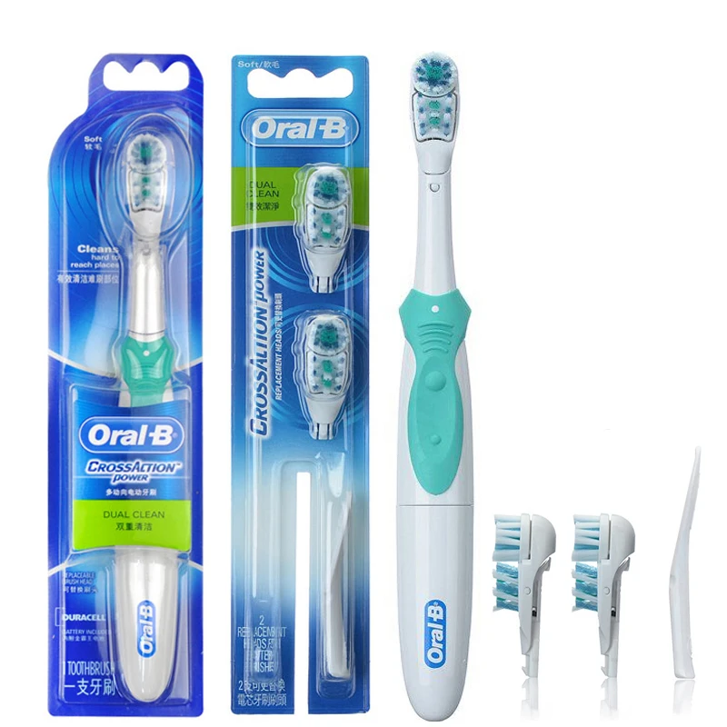Adults Electric Toothbrush Oral B Cross Action Toothbrush Teeth Brush and Replacement Use AA Battery you can choose color Adults Electric Toothbrush Oral B Cross Action Toothbrush Teeth Brush and Replacement Use AA Battery you can choose color