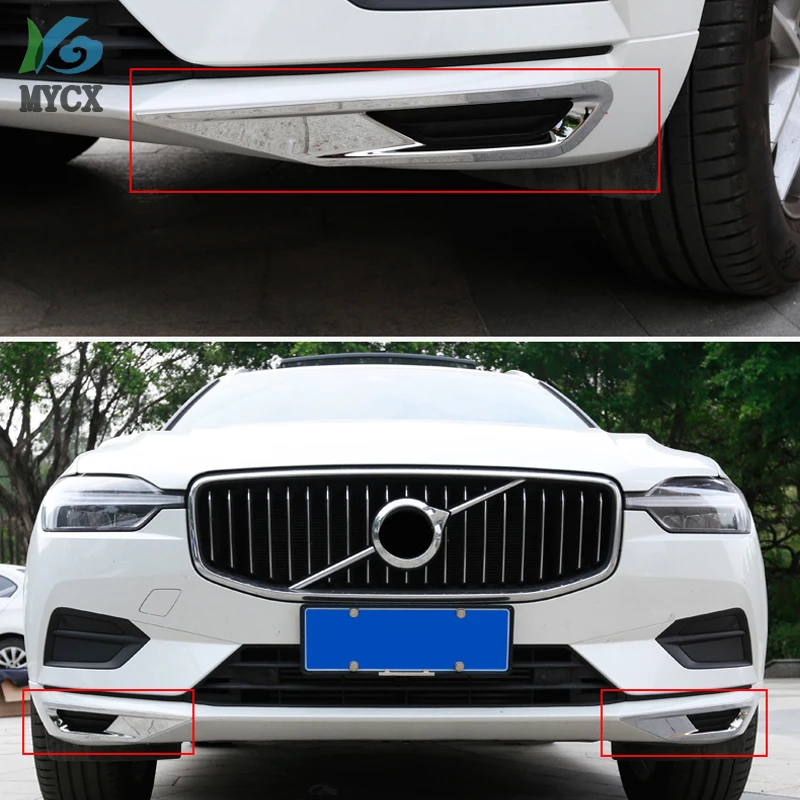 Для Volvo XC60 XC 60 2018 автомобильный передний противотуманный светильник накладка