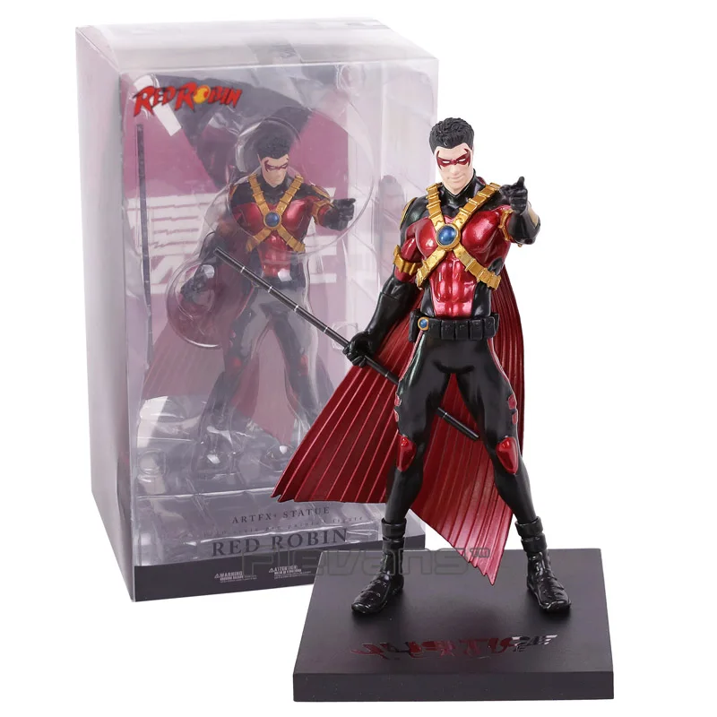 ARTFX+ Статуя DC Comics Red Robin 1/10 масштаб предварительно окрашенная фигурка Коллекционная модель игрушки - Цвет: box