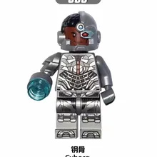 GUSUG 100 шт. XH668 Супер герои Marvel киборг Лучший подарок DIY экшн строительные блоки детские игрушки, строительные блоки