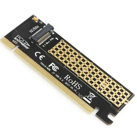 JEYI Swift MX16 M.2 NVMe SSD NGFF к PCIE 3,0X16 адаптер M ключ интерфейс Ccard Suppor PCI Express x16 2280 Размер m.2 полная скорость - Цвет: Красный