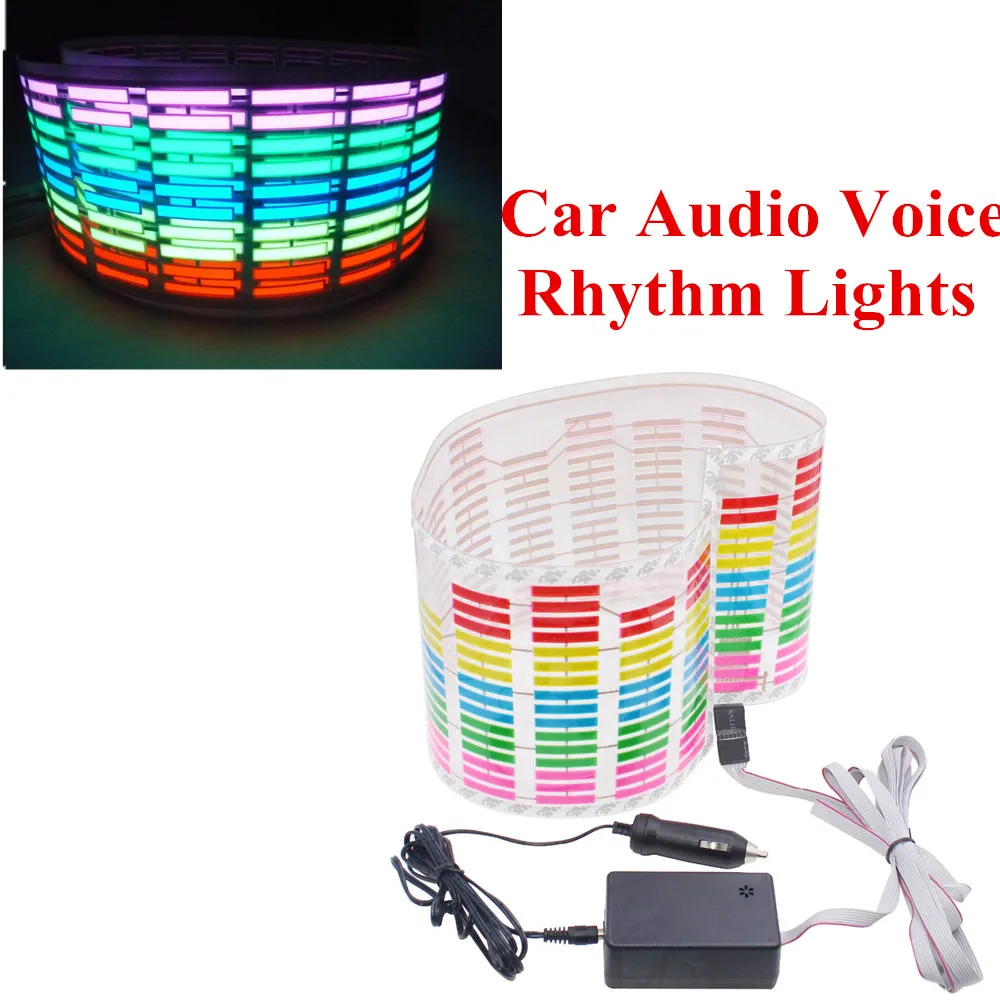 best selling Sound Activated Equalizer Music Activated Car Sticker