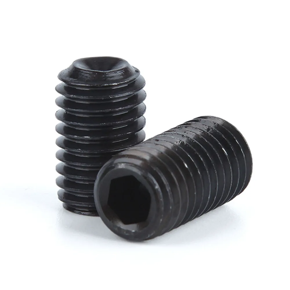 

20pcs M5 M6 Hex Socket Grub Cup Point Headless Hexagon Screw Cap Hardware