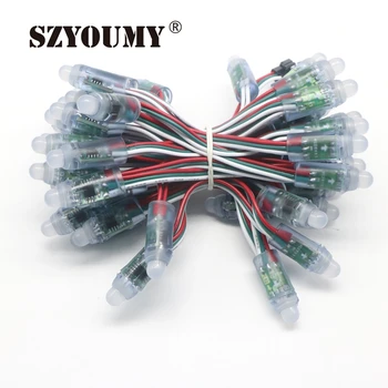 

SZYOUMY WS2811 1903 12mm Led Pixel Module DC5V Waterproof Full Color RGB String Christmas Independently Addressable LED