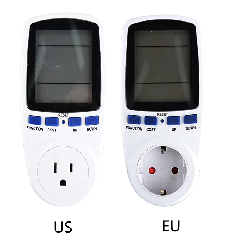 

New Digital Power Energy Meter Volt Voltage Wattmeter Power Analyzer Electronic Power Energy Meter Measuring Outlet EU US Socket