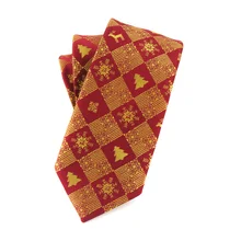 Плед Для мужчин мужской галстук золотого цвета красная лента-веревка на Рождество для девочек, купальная одежда средства ухода за кожей шеи вечерние фестиваль