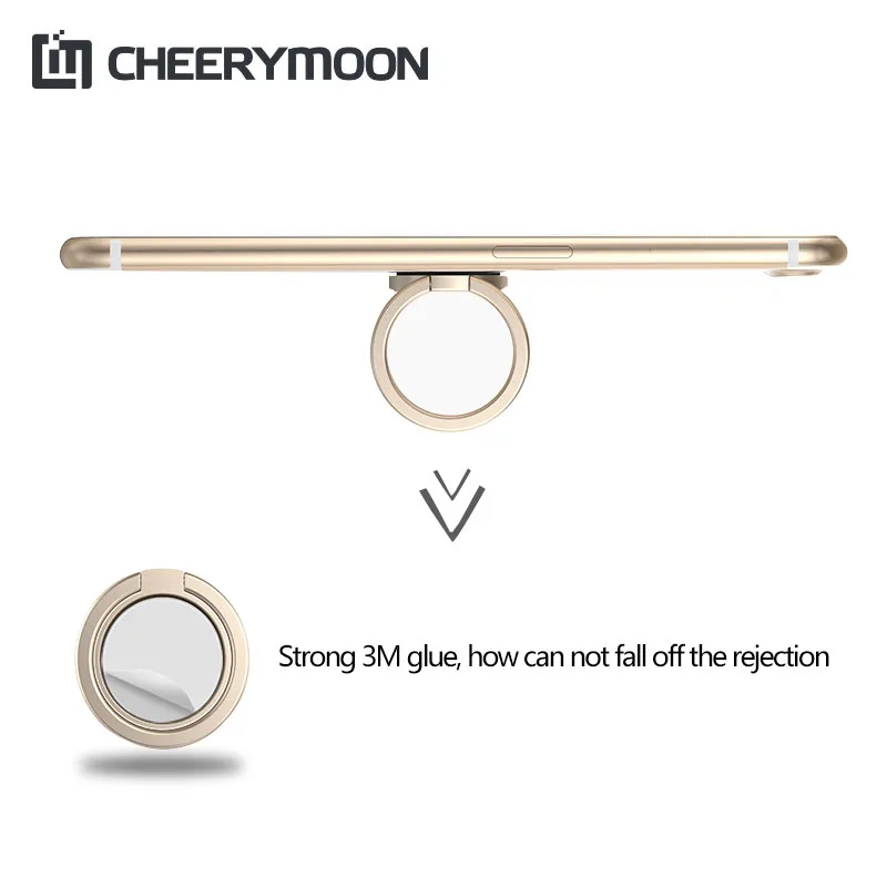 CHEERYMOON Label Holder Universal Mobile Phone Stand IRE Metal Finger Grip For iPhone 8 X Ring Samsung S8 Bracket AE Saver Ship CHEERYMOON Label Holder Universal Mobile Phone Stand IRE Metal Finger Grip For iPhone 8 X Ring Samsung S8 Bracket AE Saver Ship