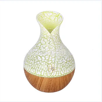 

USB LED Purifier Ultrasonic Aroma Humidifier Essential Diffuser Oil Remote Control Small Vase Aromatherapy Machine Light 130ML