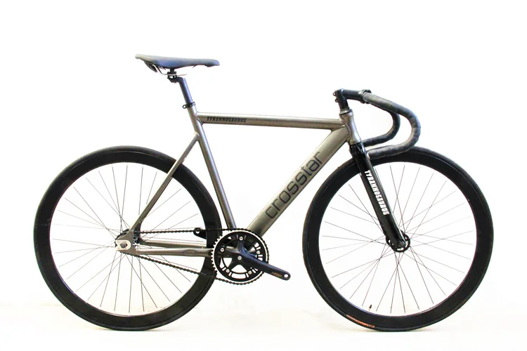 Crosstar Tyrans T2 Fixed Gear Bike Urban Track Bike Fixie Carbon Fiber Fork Commute Bike 40mm
