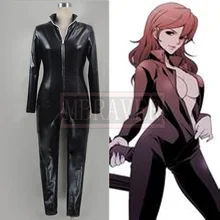 Rupan Sansei Lupin III The Third 3rd Fujiko Mine Cosplay Costume Jumpsuit