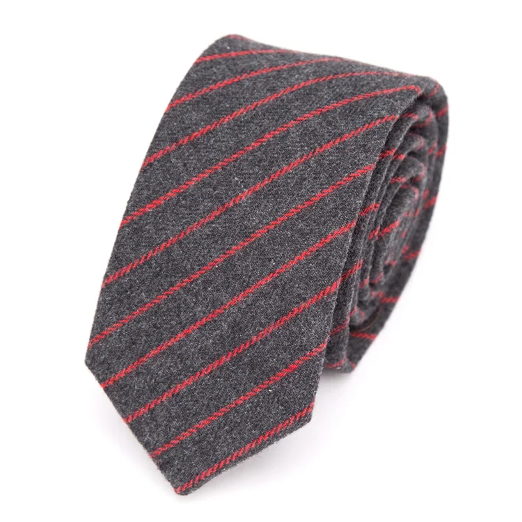 Мужской полосатый галстук Хлопок Узкие галстуки для мужчин Мода для формальных и деловых встреч и торжеств галстук-бабочка платье рубашка аксессуары галстук - Цвет: YJ-24-L05