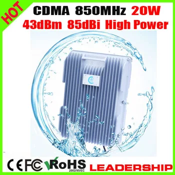 

For Ship Tunnel Farm Use High Power CDMA 850MHZ 20Watts 40dbm 85dbi cellular mobile/cell phone signal booster amplifier detector
