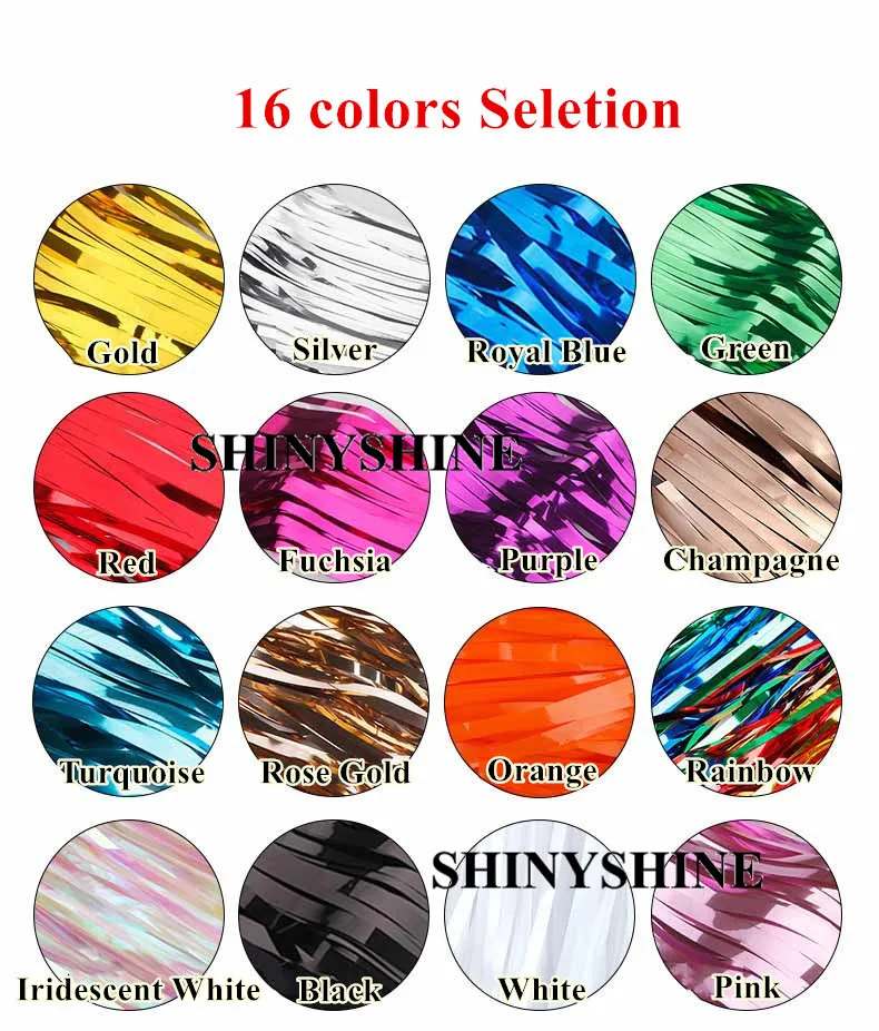 Foil Fringe Tinsel Curtain (1)