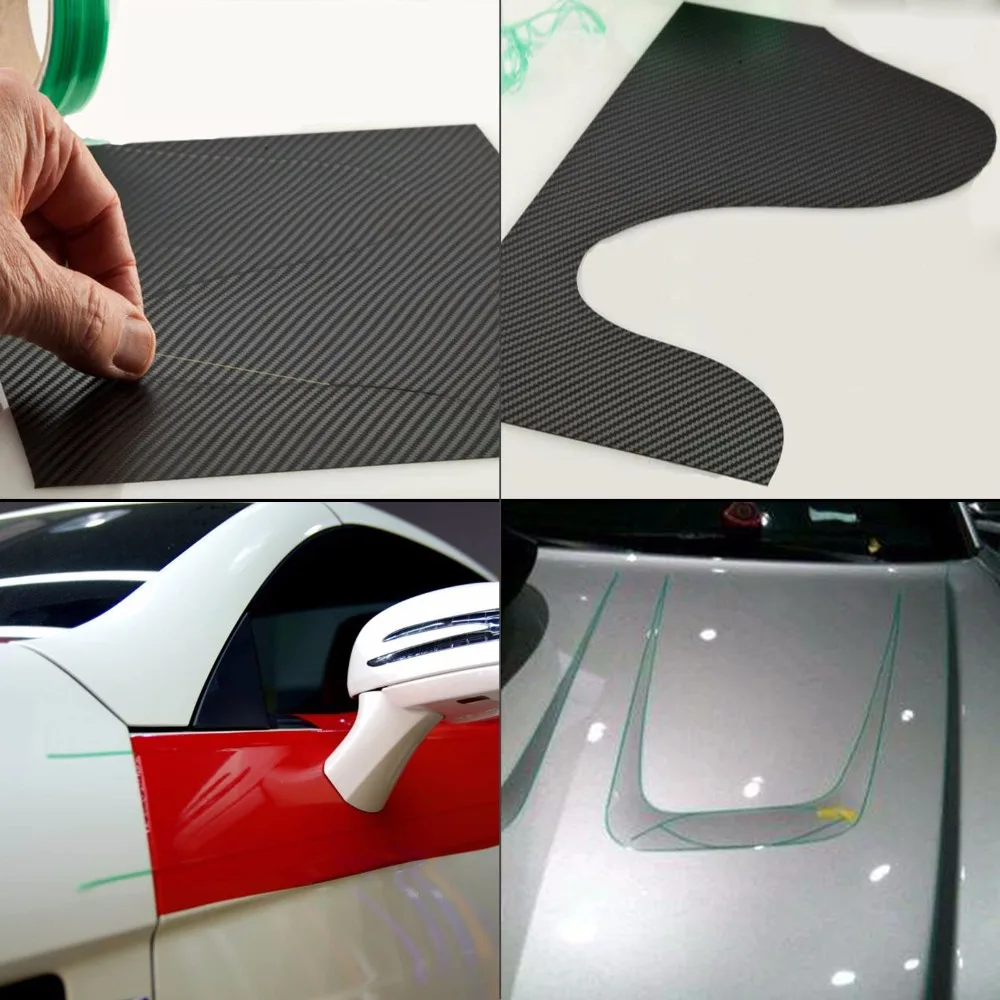 EHDIS 50M Knifeless Tape Design Line For Vinyl Film Car Wrap Foil Graphic Cutting Tool Decoration Tape Window Tints Tool Sticker
