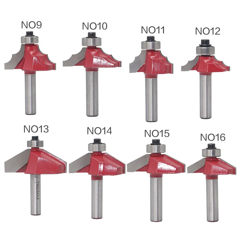 1/" Традиционная Ogee кромкоформовочная фреза Бит-8" хвостовик деревообрабатывающий нож линия