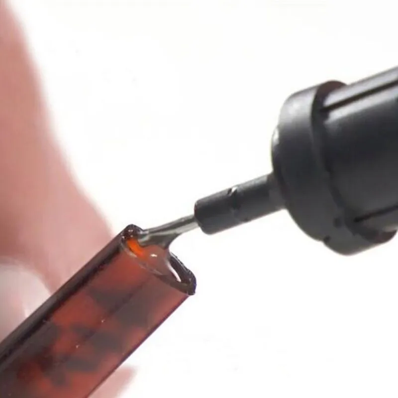 Горячая Быстросохнущий лазерный клей домашний питательный жидкий пластик сварка 5 секунд фиксация УФ светильник инструмент для ремонта с клеем