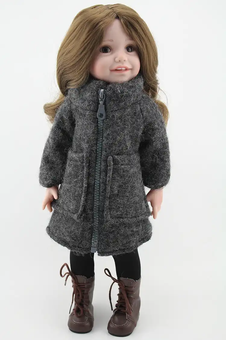 winter brown pretty doll