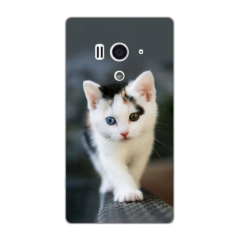 Чехол для телефона с принтом Sony Xperia Acro S LT26W 4 3 дюймов оригинальная задняя крышка