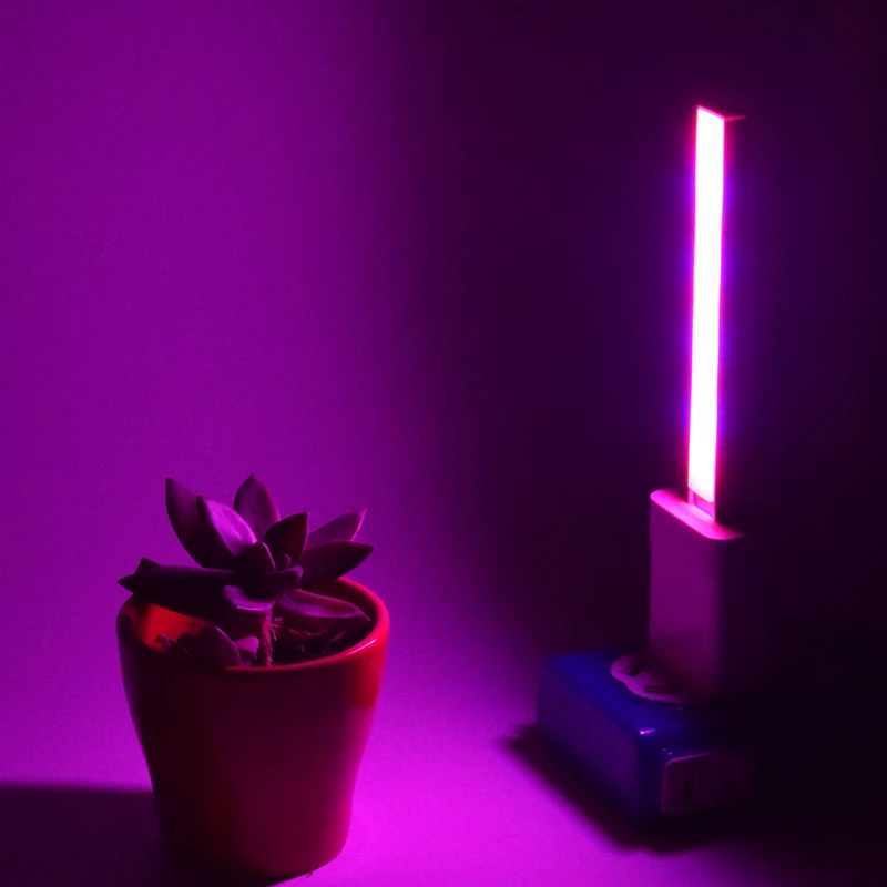 Levou Crescer Luzes planta do aquário 5 v Red Color : Help Plants Grow And Flower