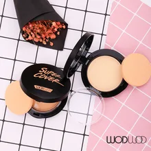 WODWOD Идеальный Прозрачный порошок сухой влажный двойного назначения увлажняющий контроль масла водостойкий консилер макияж основа для макияжа
