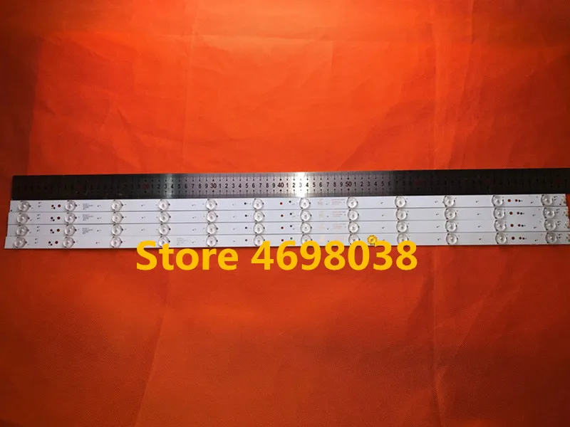 

1set=4piece LED Backlight Bar for Hair 40inch LE40B3000W 30340012203 LED40D12 ZC1404 1pcs=12led 80CM