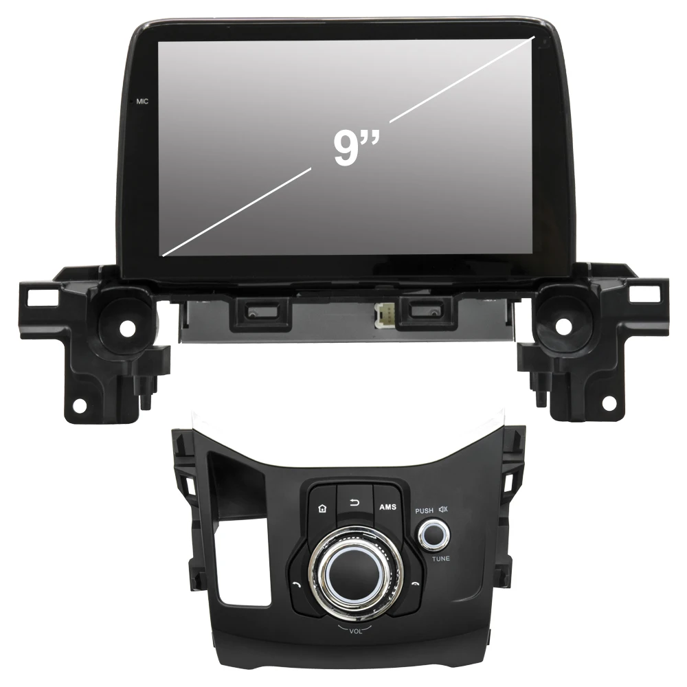 Cheap Owtosin Car Radio Multimedia Video Player Navigation GPS Android 9.0 For Mazda CX-5 CX5 2017 2018 2019 Car 4GB RAM 3