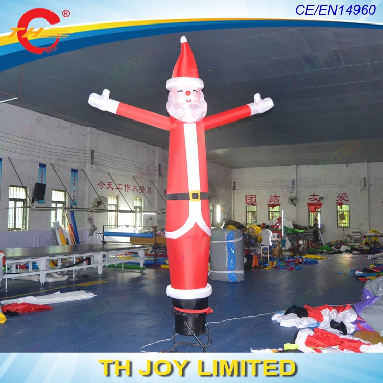 Free shipping!4M Height Christmas inflatable santa claus air dancer